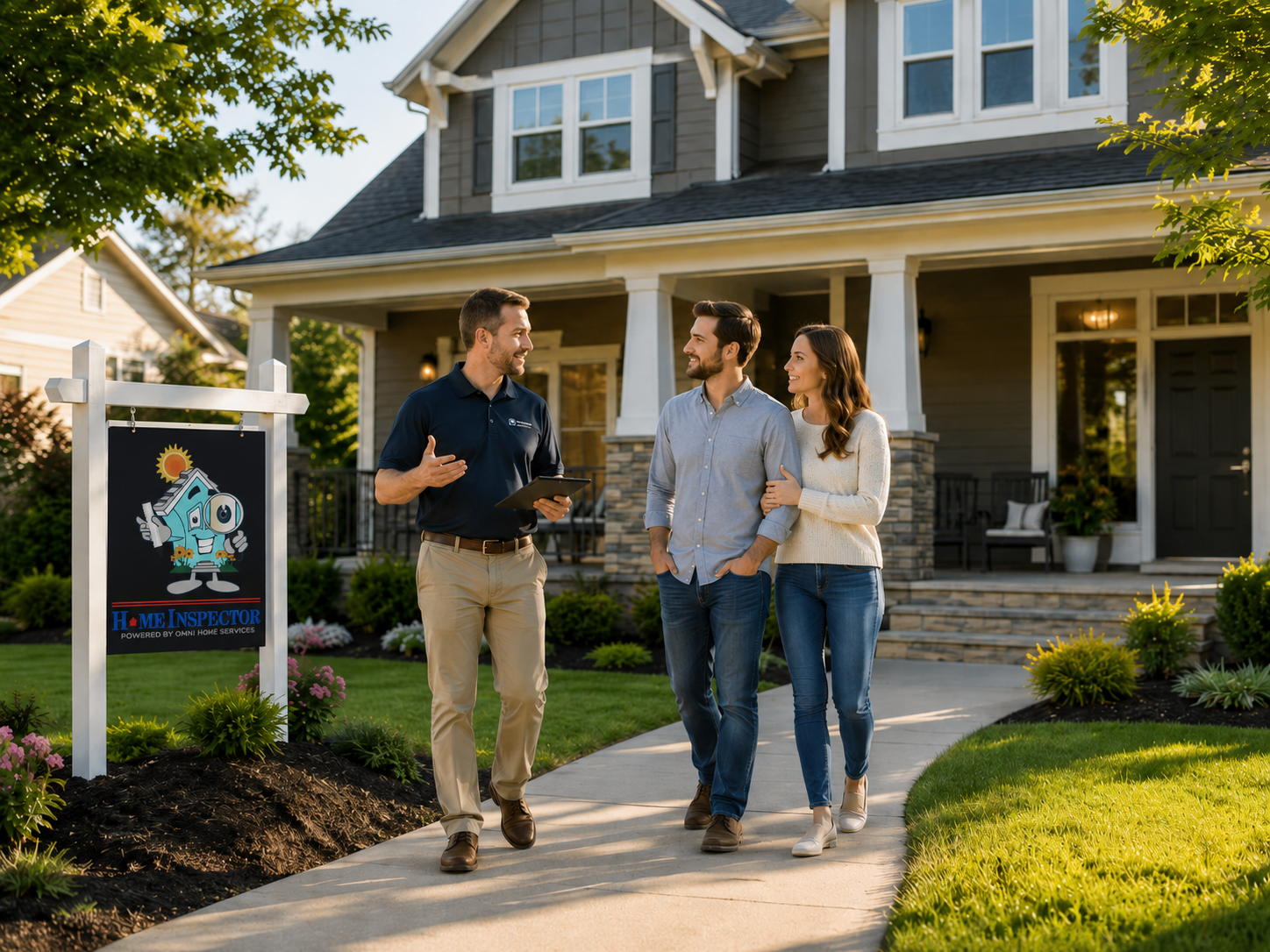 Home Buyers working with My City Home Inspectors